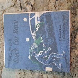 Let's Go To A Stock Car Race Book by Robert Hood